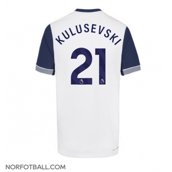 Billige Fotballdrakt Tottenham Hotspur Dejan Kulusevski #21 Replika Hjemmedrakt 2024-25 Kortermet